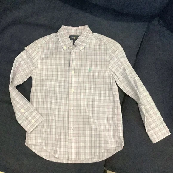 Boys Ralph Lauren Size 6 button down shirt - Picture 2 of 3